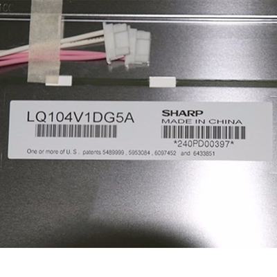 Layar LCD 10,4 inci 640 * 480 LQ104V1DG5A 31pins untuk Industri