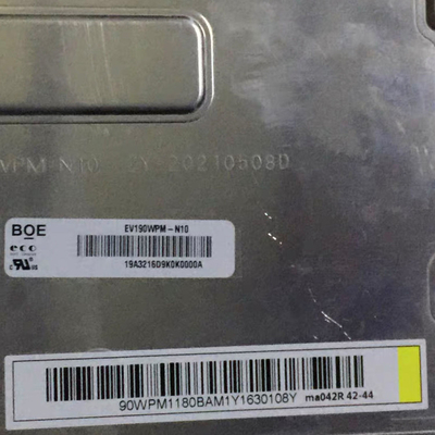 EV190WPM-N10 BOE Asli 1680*1050 Resolusi LVDS 30 Pin 19.0 Inci LCD Modul untuk Pencitraan Medis