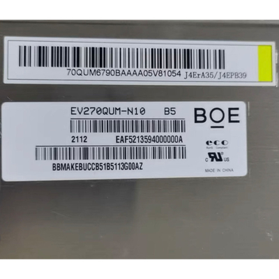 EV270QUM-N10 27.0 Inch BOE LCD Panel Layar 3840*2160 Layar LCD UHD