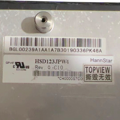 12.3 Inch 1920x720 HSD123JPW4-C10 Membentang Tampilan Bar Panel Layar LCD TFT