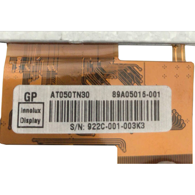 Tampilan Layar LCD AT050TN30 5.0 inci RGB 480×272 WQVGA 109PPI