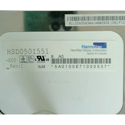 HSD050I551-A00 Tampilan Layar LCD Panel 400 Cd/M2 Untuk Video Door Phone