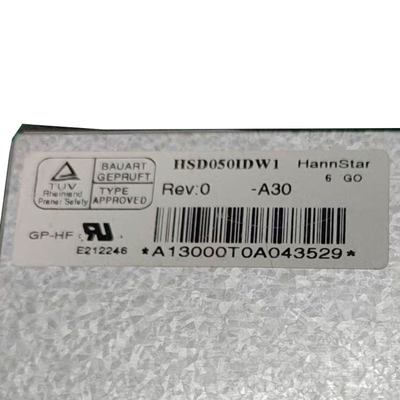 Modul Layar LCD 5.0 ​​Inci 800 * 480 Layar LCD TFT HSD050IDW1-A30
