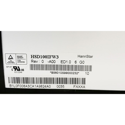 HSD100IFW3-A00 10,1 inci LCD Screen Display Panel untuk PC Netbook