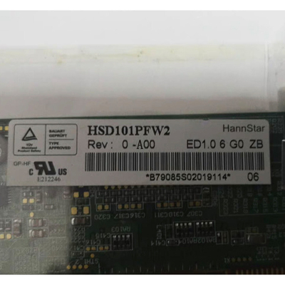 HSD101PFW2-A00 layar lcd 10,1 inci led panel 1024 * 600 Layar LCD