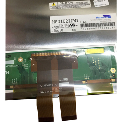 10.2 inci 60 pin 800*480 LCD Display HSD102IDW1-A00 layar LCD