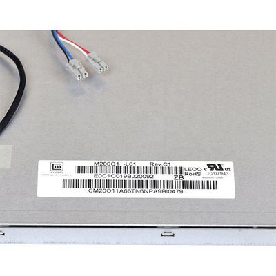 M200O1-L01 20,0 inci tft layar LCD 1600*900 panel tampilan LCD