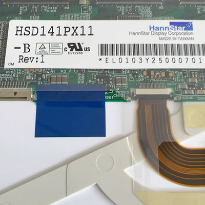 HSD141PX11-B 14.1 inci 1024*768 LCD Display Module Penggantian untuk HannStar