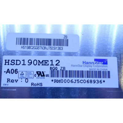 HSD190ME12-A06 19.0 Inch LCD Display 1280*1024 LVDS 30 Pin LCD Screen