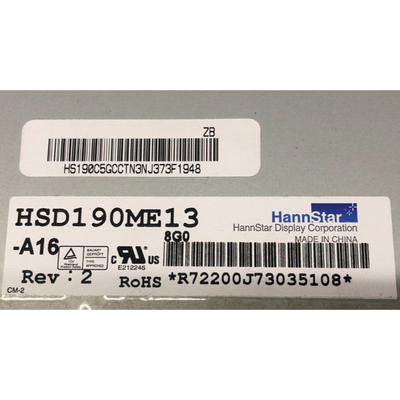 1280*1024 LCD Display Panel HSD190ME13-A16 19 inci Layar LCD