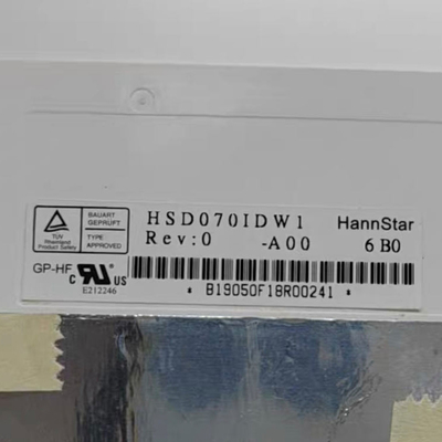 Original HannStar 7.0 inci 800*480 LCD Screen Display Panel HSD070IDW1-A00