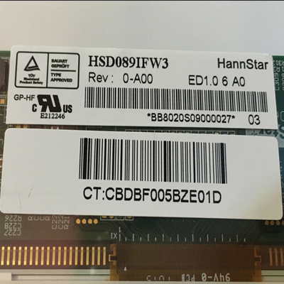 HSD089IFW3-A00 8,9 inci 1024*600 WLED tft lcd screen LCD Module Display panel