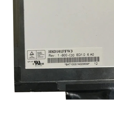 10.1 inci HSD101PFW3-B00-C00 LCD Modul LCD Panel Tampilan