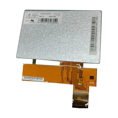 5.0 inci LCD panel display 800 * 480 40pin TFT layar LCD HSD050IDW1-A20-R0