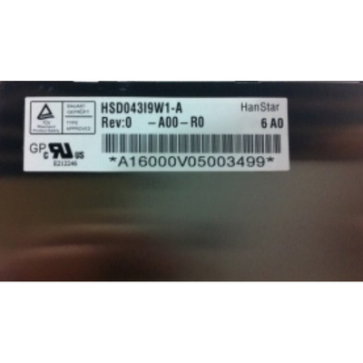 HSD043I9W1-A00-R00 baru layar LCD 4,3 inci Panel LCD