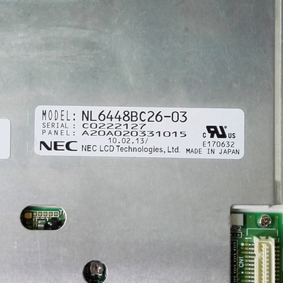 NL6448BC26-03 Original 8,4 inci 640*480 VGA 31 pin LCD Display Screen Panel untuk NEC