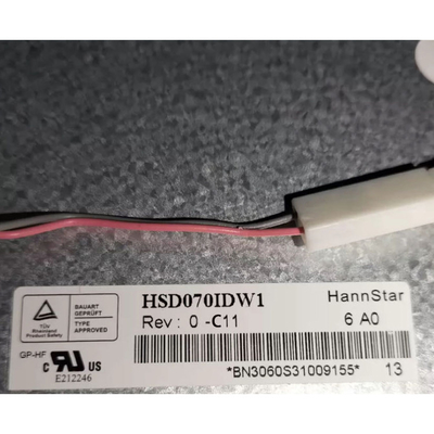 HSD070IDW1-C00 LCD Panel Module 7.0 inci 800*480 TFT LCD Screen Display