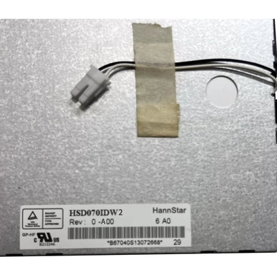 7.0 inci 60 pin HSD070IDW2-A00 TFT LCD panel display LCD layar monitor