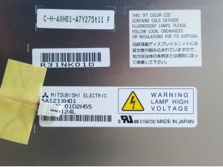 AA121XH01 asli dalam stok 12,1 inci 1024 * 768 LCD Display Screen