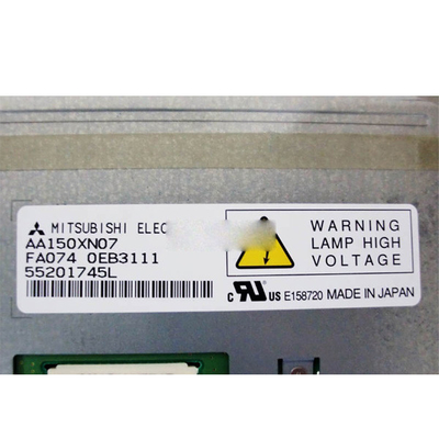 AA150XN07 Industrial 15.0 inci TFT LCD layar 1024 * 768 LCD Modul Tampilan