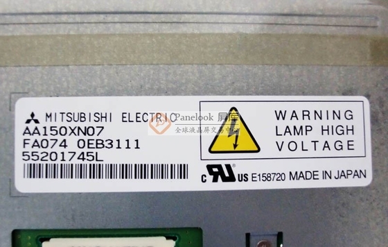 AA150XN07 Industrial 15.0 inci TFT LCD layar 1024 * 768 LCD Modul Tampilan