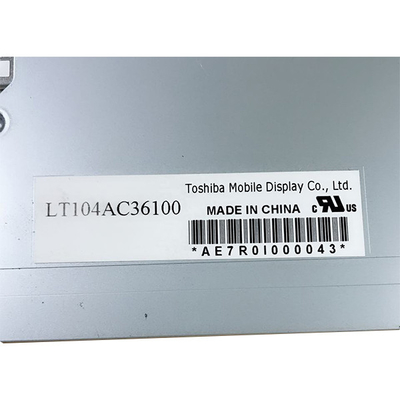 10.4 inci 20 pin LT104AC36100 LCD Panel Industri