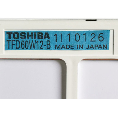 6.0 inci TFD60W12-B 66PPI TFT layar LCD Industri