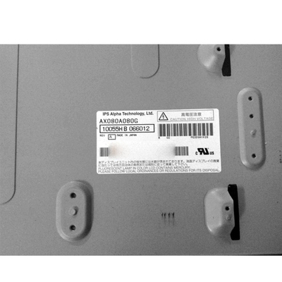AX080A080G 1366*768 49PPI Layar LCD