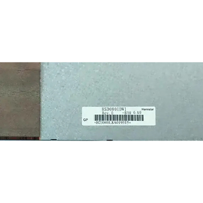 8.0 inci TFT Hannstar HSD080IDW1-B10 LCD Display Screen Panel