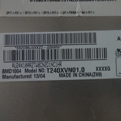 30 pin Konektor T240XVN01.0 Layar LCD untuk AUO