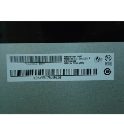 21.5 inci T215HVN01.2 30 pin Konektor TFT LCD Screen