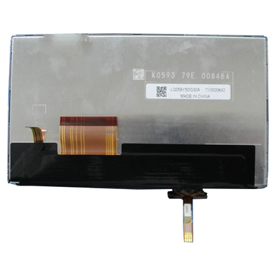 LQ058Y5DG30A Panel Layar LCD 5,8 inci 800 * 480 untuk Tampilan Otomotif