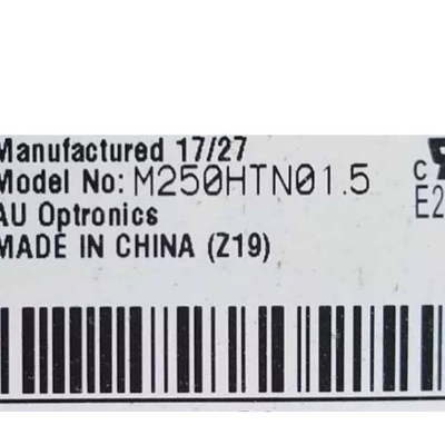 24.5 inci M250HTN01.5 TFT LCD Display Screen untuk AUO