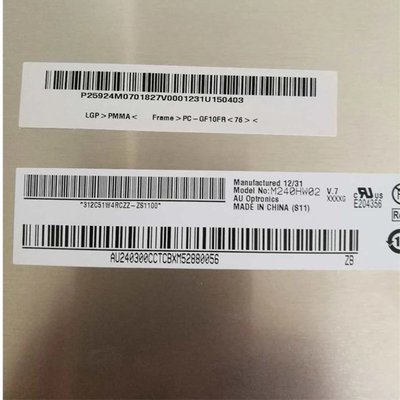 24.0 inci M240HW02 V7 1920*1200 LCD Screen Display