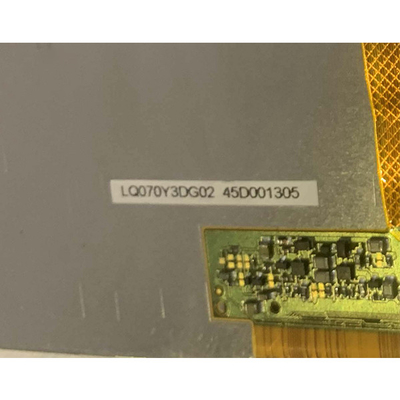 LQ070Y3DG02 Baru 7.0 inci 800*480 Touch LCD Screen Display Module Panel