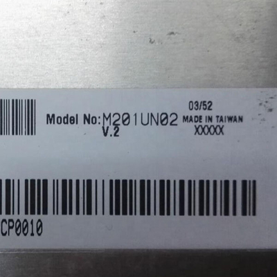 Hot Sell M201UN02 V2 20,1 inci 5,0V Jenis Panel LCD