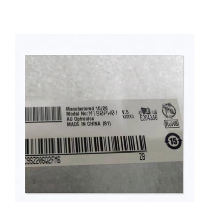 19.0 inci M190PW01 V6 LCD Display untuk AUO