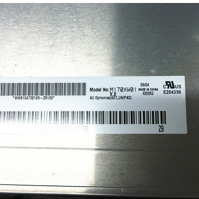 17.0 inci M170XW01 V2 1280*768 TFT LCD Screen untuk AUO