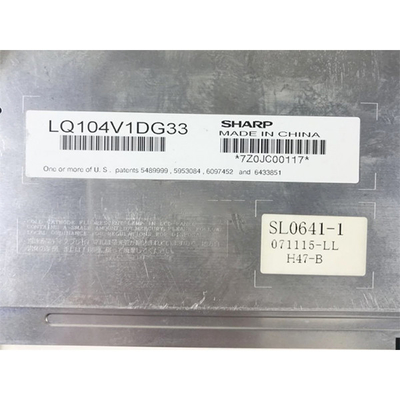 LQ104V1DG33 Baru Original 10,4 inci TFT LCD Display Panel untuk Sharp