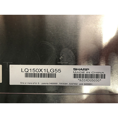 LQ150X1LG55 15.0 inci 1024*768 Panel layar LCD industri