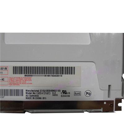 8.4 inci G084SN03 V2 4-kabel Resistive Touch TFT LCD Modul Industri