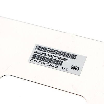 7.0 inci C070FW03 V1 TFT Spesifik Analog RGB 30 pin Layar LCD