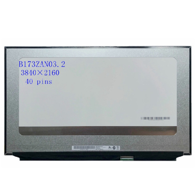 B173ZAN03.2 Resolusi 3840*2160 255PPI TFT LCD Panel