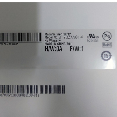 Kualitas baik B173ZAN01.4 17,3 inci Transmissive LCD Screen