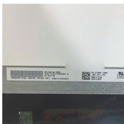 Ukuran 17,3 inci B173ZAN01.2 Kecerahan 300Typ LCD Moudle
