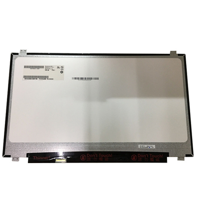 Ukuran 17,3 inci B173RTN02.1 30 pin TFT LCD Screen untuk Laptop