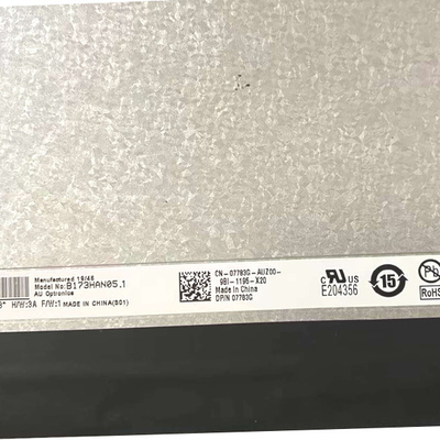 Kualitas baik 17,3 inci B173HAN05.1 240Hz LCD Panel untuk AUO
