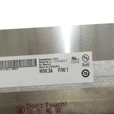 Kualitas baik B173HAN03.2 40 pin dengan LED driver LCD Display
