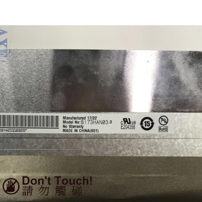 Asli dalam stok 17,3 inci B173HAN03.0 144Hz 40 pin LCD Screen