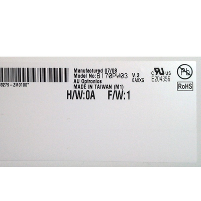 Baru B170PW03 V3 Resolusi 1440 * 900 TFT LCD Panel untuk AUO